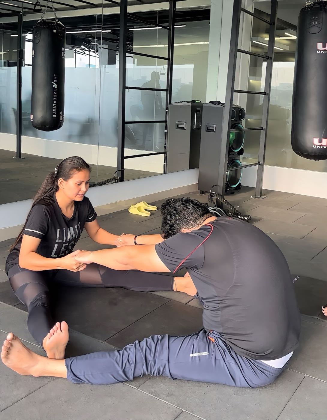 Steam, stretch and cupping